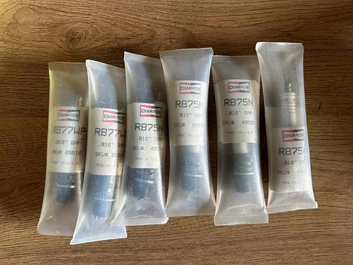6x Bougies Champion RB75N