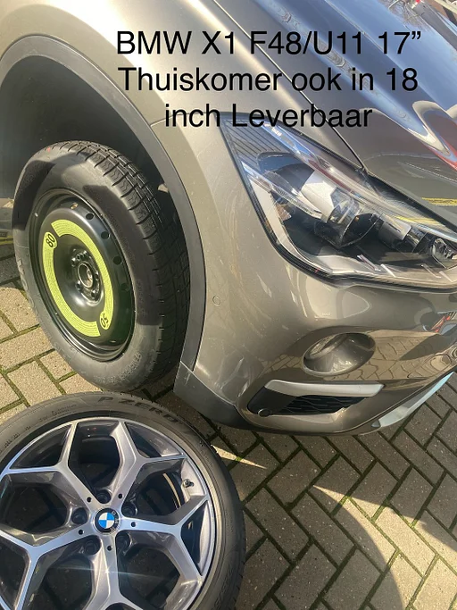 Reservewiel Thuiskomer BMW X1 F48 1 2 3 -Series F40 F44 F45 G20 17 inch