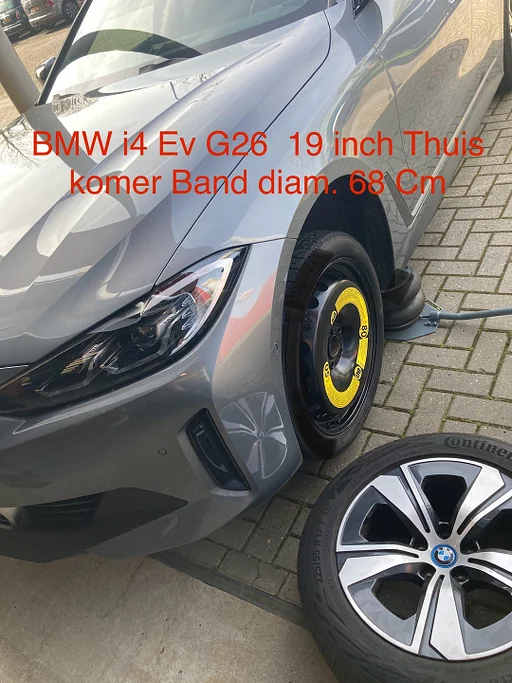 Reservewiel Thuiskomer BMW X1 F48 1 2 3 -Series F40 F44 F45 G20 17 inch