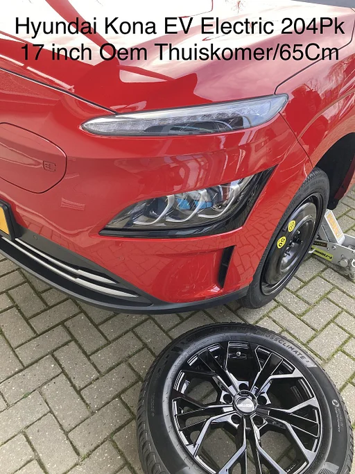 Reservewiel Thuiskomer KIA Niro Hyundai Kona Mazda 6 CX3  17"
