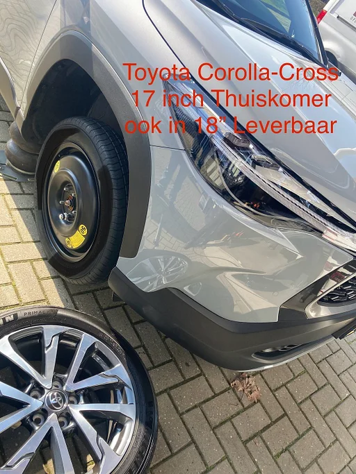Thuiskomer SUZUKI Vitara S-Cross TOYOTA Yaris Cr CHR Corolla Cr 17"