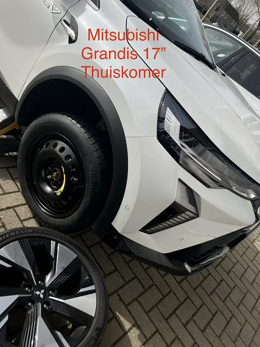 Reservewiel Thuiskomer Mitsubishi Spacestar Colt Grandis ASX >17"