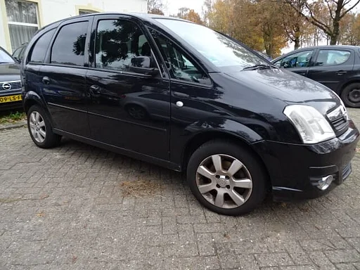 Opel Meriva bj 2007 1.6 16v Z16XEP motorschade voor demontage.