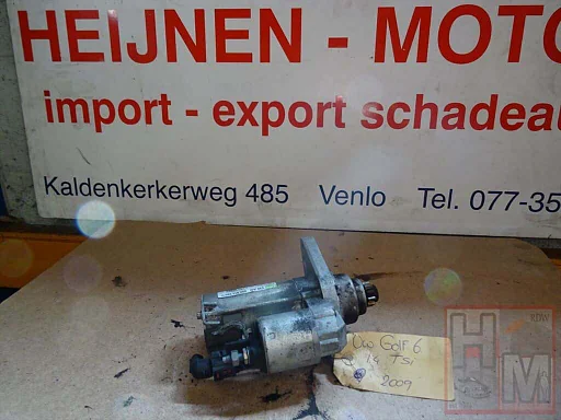 Volkswagen Golf 6 1.4 TSI CAX Startmotor  02Z911023G D6GS11 Valeo