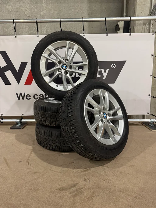 Complete winterset BMW 1 en 2 Serie 196/60R16 banden + velgen
