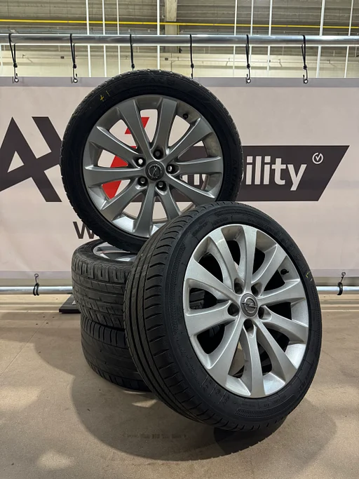 Complete zomerset Opel meriva, Opel astra J 225/45R17