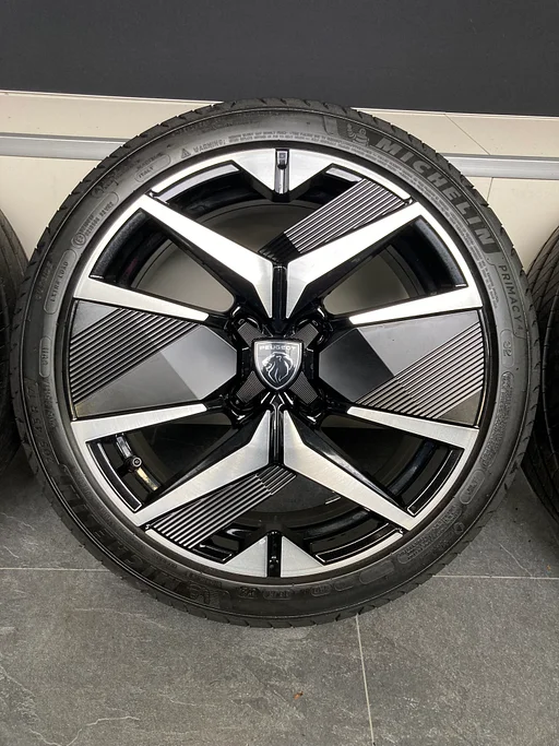 17” originele Peugeot 208 GT (e) velgen + banden 4x108 9851308480