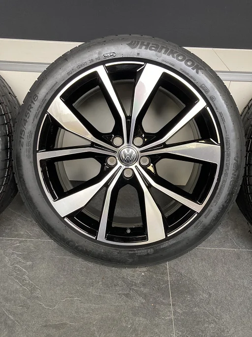 18” originele Volkswagen T-cross Taigo velgen + banden 5x100 2G7601025F