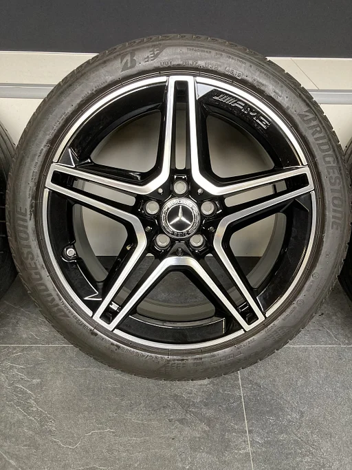 18” orig Mercedes A W177 AMG night edition velgen + banden  5x112 A1774011500