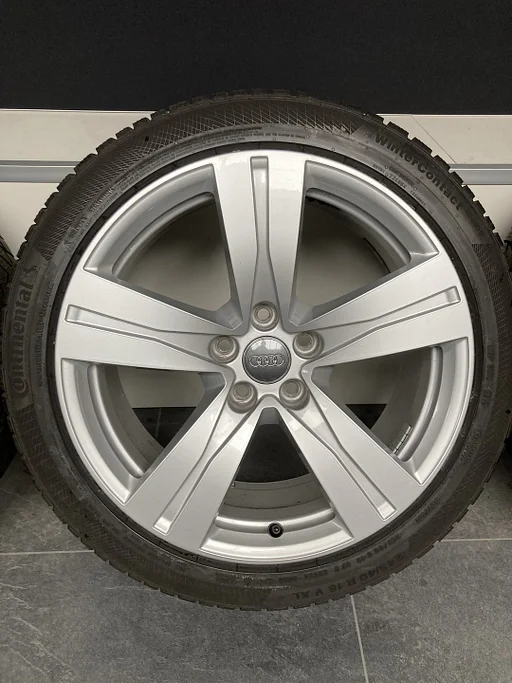 18” originele Audi A5 / S5 velgen + winterbanden 5x112 8M0 601 025A
