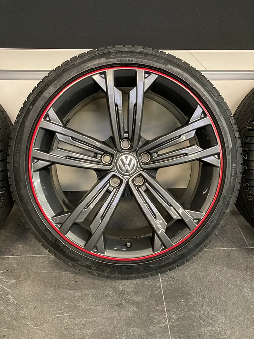 18” originele Volkswagen Golf 5 6 7 8 Sevilla velgen banden 5x112 5G0601025DR