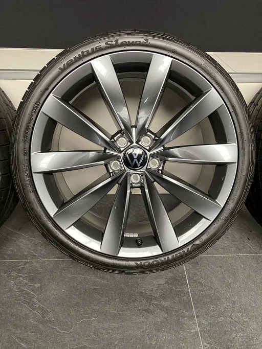 19” orig Volkswagen Golf 5 6 7 8 GTI Clubsport velgen banden 5x112