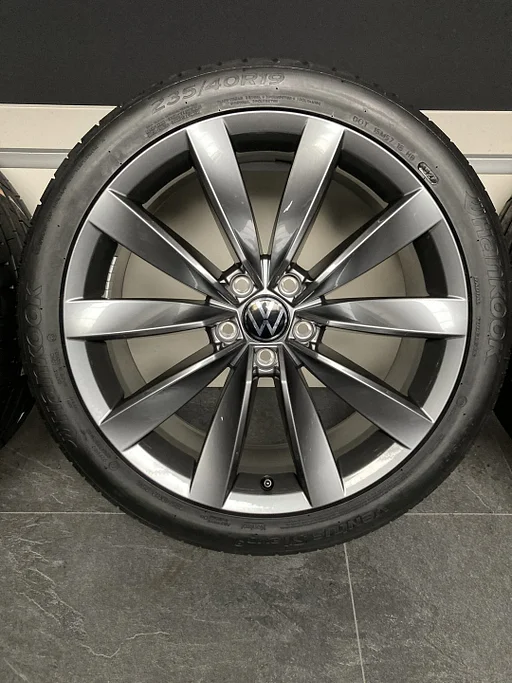 19” originele Volkswagen Passat B7 B8 velgen + banden 5x112 3G8 601 025G