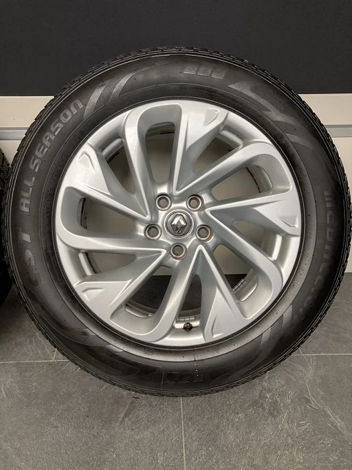 18” originele Renault Espace 5 V velgen + allseason banden 5x114.3 40300-6653R