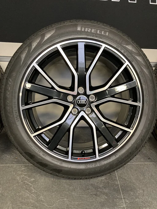20” originele Audi Q5 / SQ5 velgen + banden 5x112 80A 601 025BP