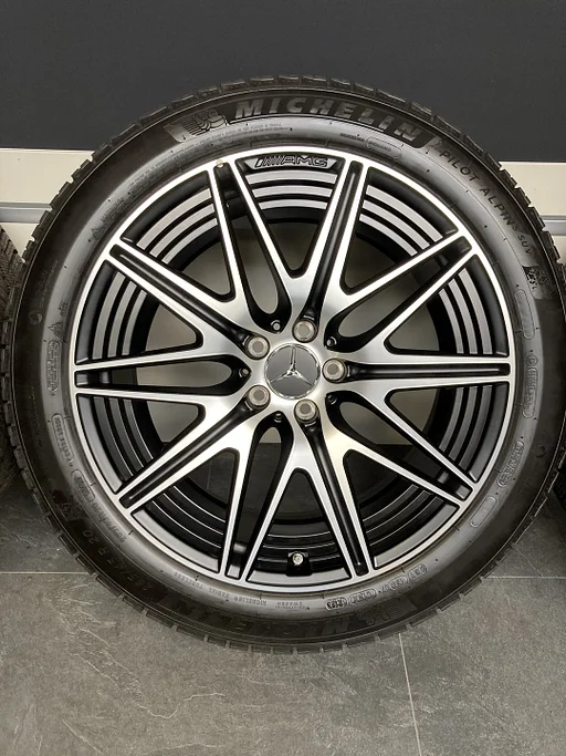 20” orig Mercedes GLC43 63 C254 X254 AMG velgen winterbanden 5x112 A2544016800 / A2544011300