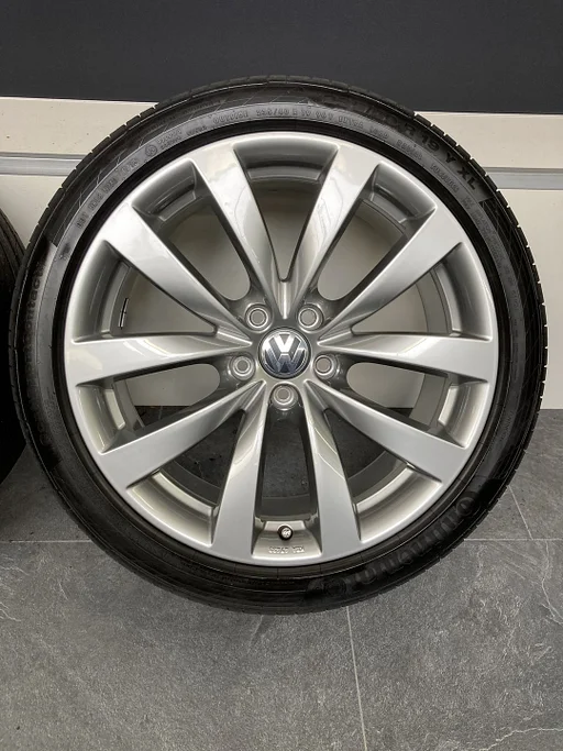 19” originele Volkswagen Passat B7 B8 velgen + banden 5x112 1K8071599