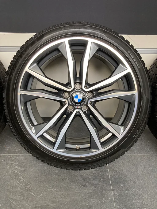 19” originele BMW X1 F48 X2 F39 velgen + winterbanden 5x112 8008616