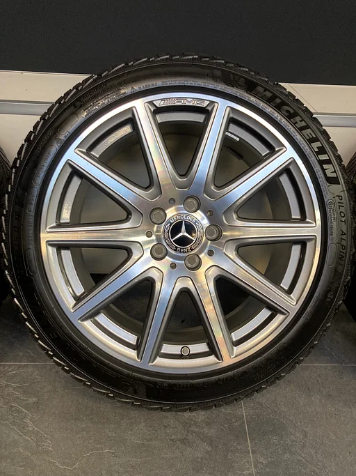 18” originele Mercedes A45 CLA 35 45 AMG velgen winterbanden 5x112 A1774013900