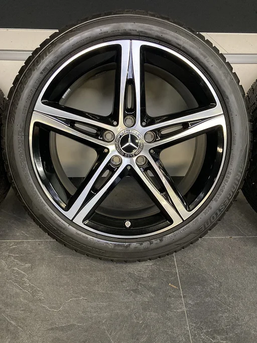 18” originele Mercedes A W177 velgen + winterbanden 5x112 A1774010700