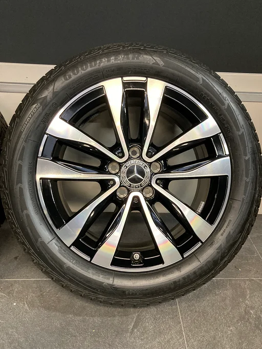 17” originele Mercedes C W206 velgen + winterbanden 5x112 A2064017400
