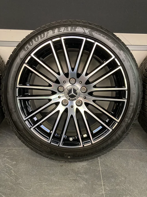 18” originele Mercedes C klasse W206 velgen + winterbanden 5x112 A2064014900