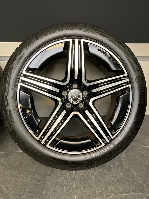 20” originele Mercedes GLC W254 AMG velgen + banden 5x112 A2544010600 / A2544010700