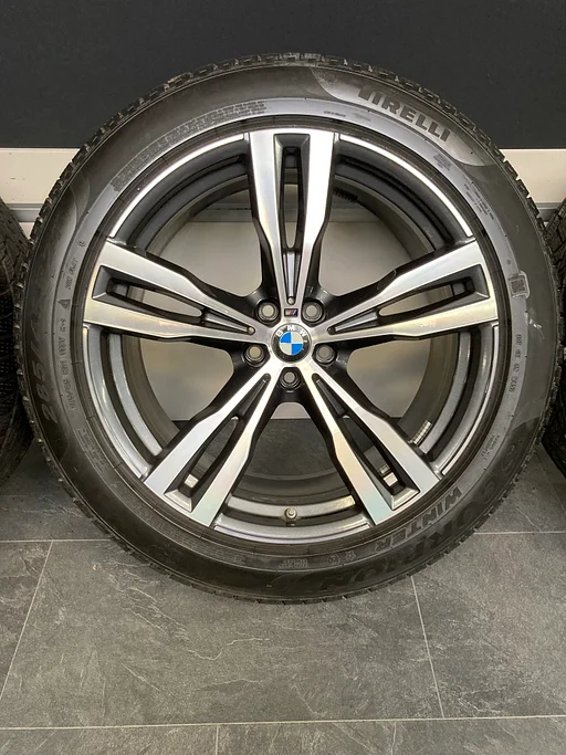 21” originele BMW X7 G07 velgen + winterbanden 754M 8074220
