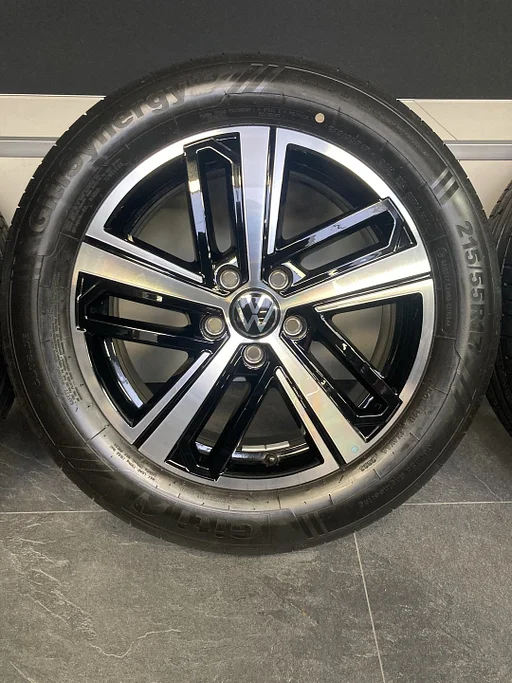 17” originele Volkswagen Caddy V ‘Colombo’ velgen + banden 5x112 2K7601025C
