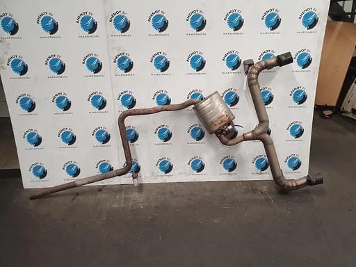 Golf 2013-2019 einddemper met akrapovic  eindstukken afkomstig  van 1.2