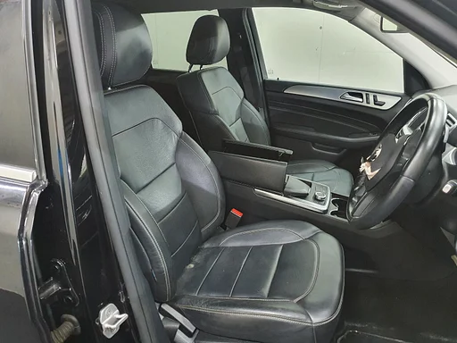 Mercedes ML interieur zwart leder 2014