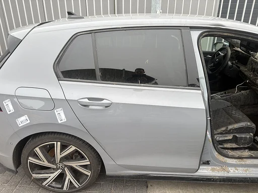 Deur rechts achter Volkswagen Golf 8 vanaf 2019 LA7C