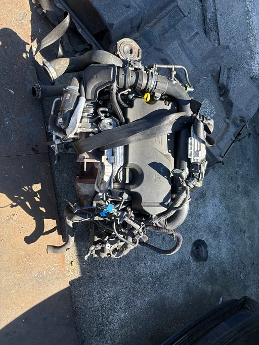 Complete M1DD 1.0 Ecoboost motor Ford focus 143dkm 125PK 92Kw