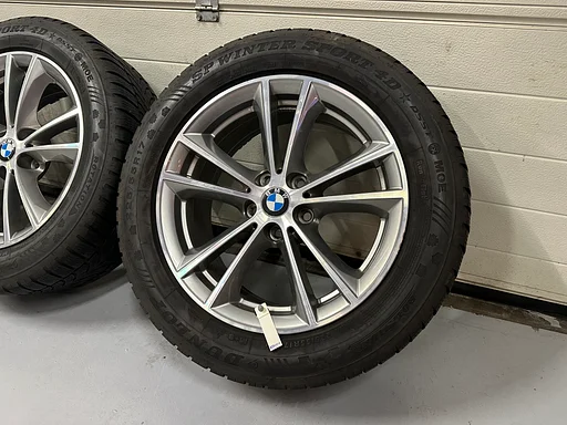 17inch Originele BMW Style 631 Velgen! A merk winterband! 5x112 G30 G31 G20 G21 G15 G16