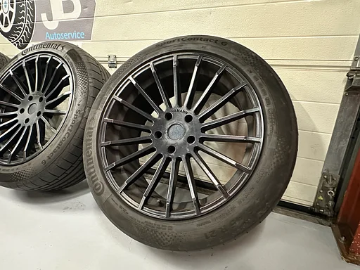 21inch Mercedes G-Klasse HAMANN Velgen set! 5x130 A merk banden!