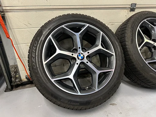 18inch Originele BMW Style 569 Velgen A-Merk Winterbanden 5x112 F48 F39 U11