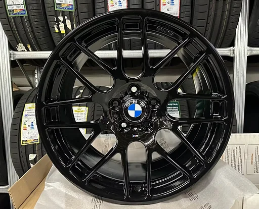NIEUW 18inch BMW Black CSL Style Breedset Velgen! 5x120 E90 F30 E46