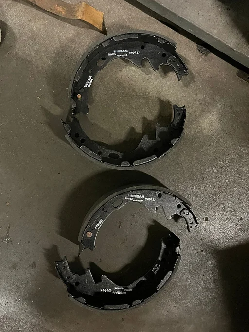 Remschoen set, Nissan Navara (D21), dd060-31G25