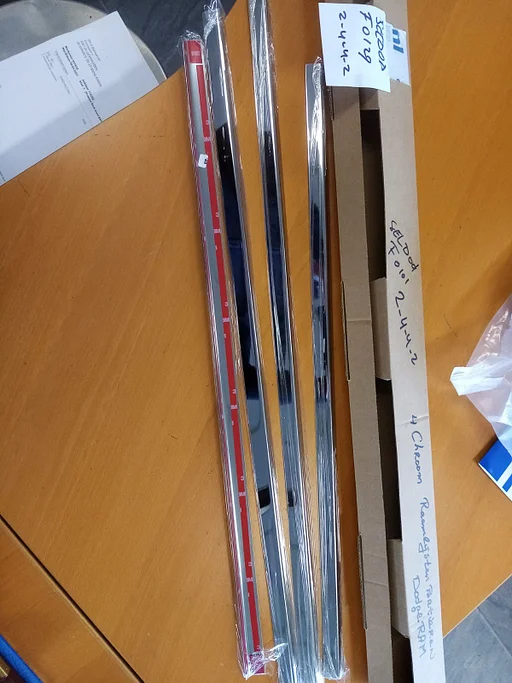 chroom raamlijst set dodge ram 1500 +2019