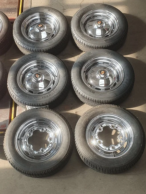 velgen set porsche 356 6x met banden