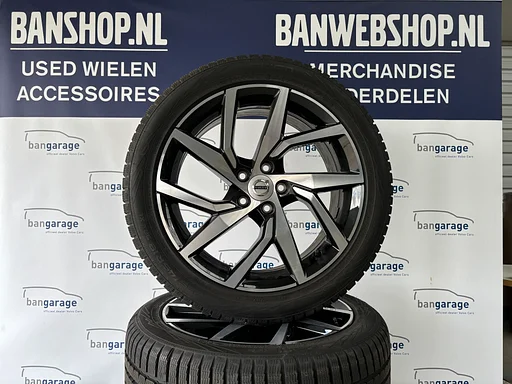 Volvo s60/v60 winterwielenset  "5-Y-Spaaks Black Diamond" 8 x 18" 32207151, 31471311