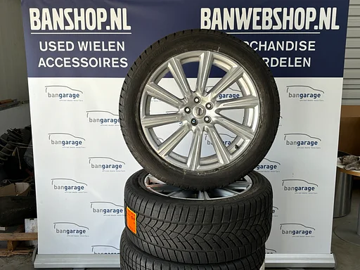 Winterwielen set volvo xc90 "10-spaaks Silver Diamond Cut" 9 x 20", incl. T8