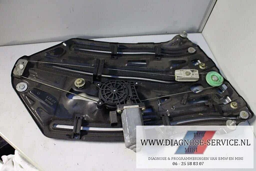 BMW E46 M3 cabrio Linker raammechanisme achter  8215273