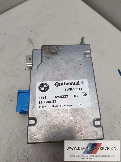 BMW F10 F11 F18 F12 F13 KAFAS MODULE UNIT 9240222