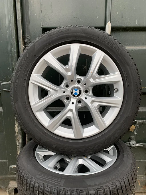 OEM 17 inch BMW X1 F48 X2 F39 Winterset incl Pirelli 6.5 mm TPMS