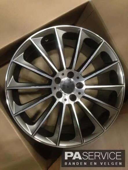 Nw 18 inch GMP Stellar velgen voor Mercedes A,B & CLA 5 x 112
