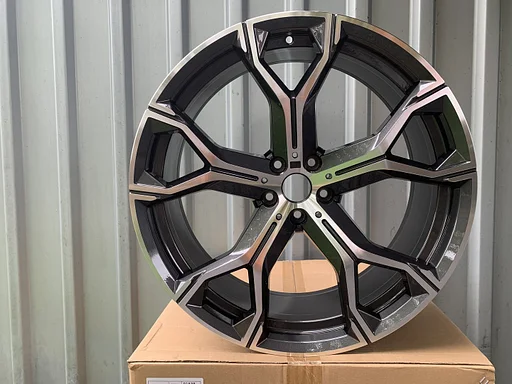 Nieuw 22 inch Antraciet Gepolijst BMW X5 G05 X6 Breedset
