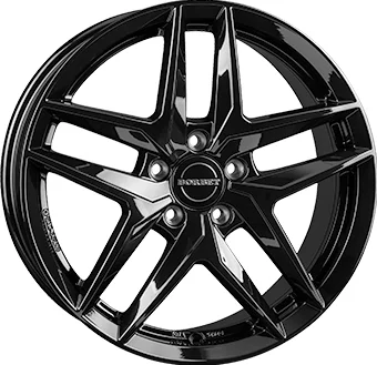 Nieuw 18 inch Gloss Black Borbet Mini F66 zomerset incl Hankook