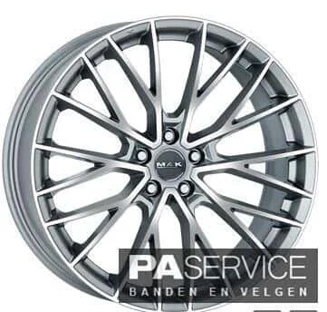 Nw 21 inch MAK Speciale set voor Tesla inc Michelin & TPMS