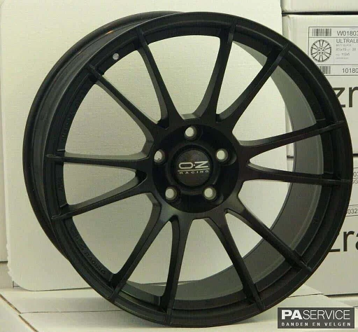Nw 19 inch Matblack OZ Ultraleggera Mini F55 F56 set Hankook
